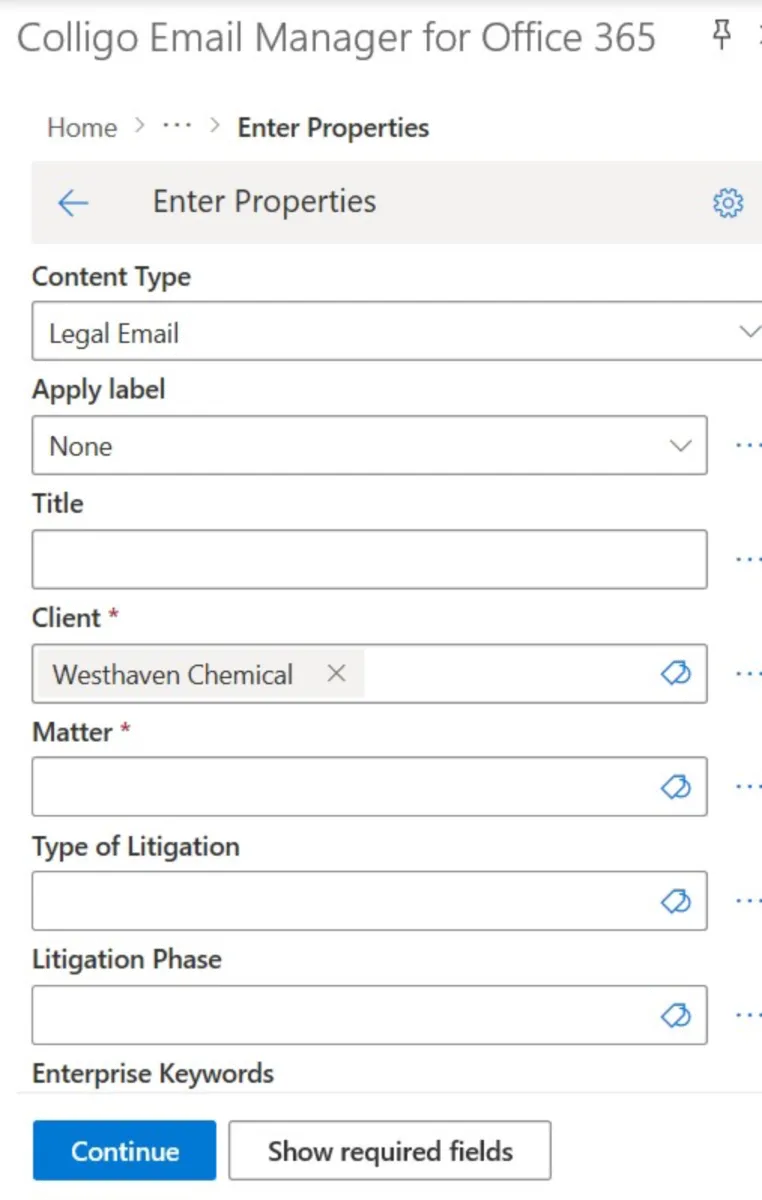Interface Email Manager for Microsoft 365: fonctionnalités, prix, alternatives