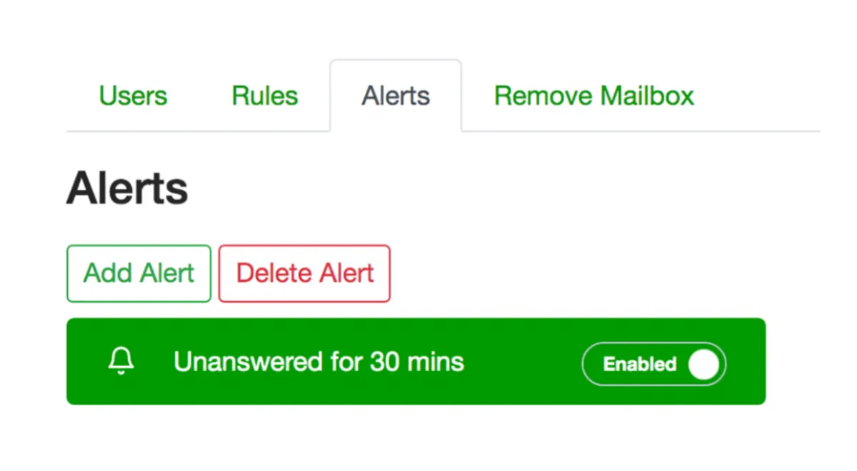 Interface Emailgistics: fonctionnalités, prix, alternatives