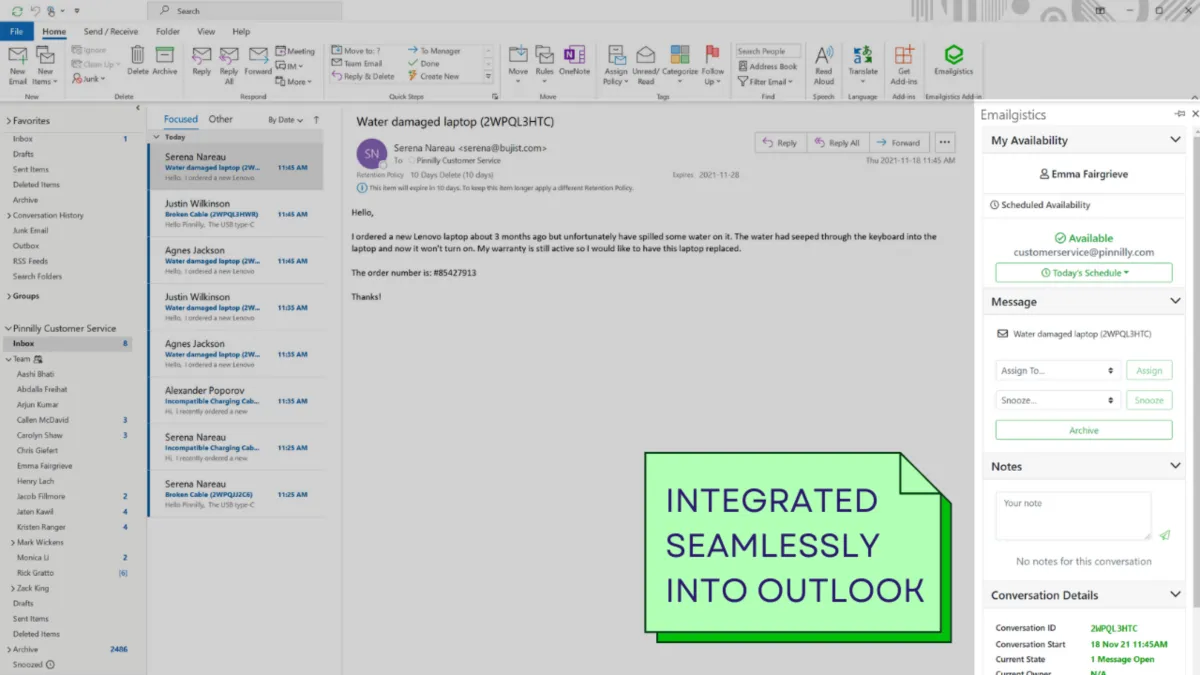 Notre avis sur Emailgistics : un logiciel de gestion des emails à découvrir