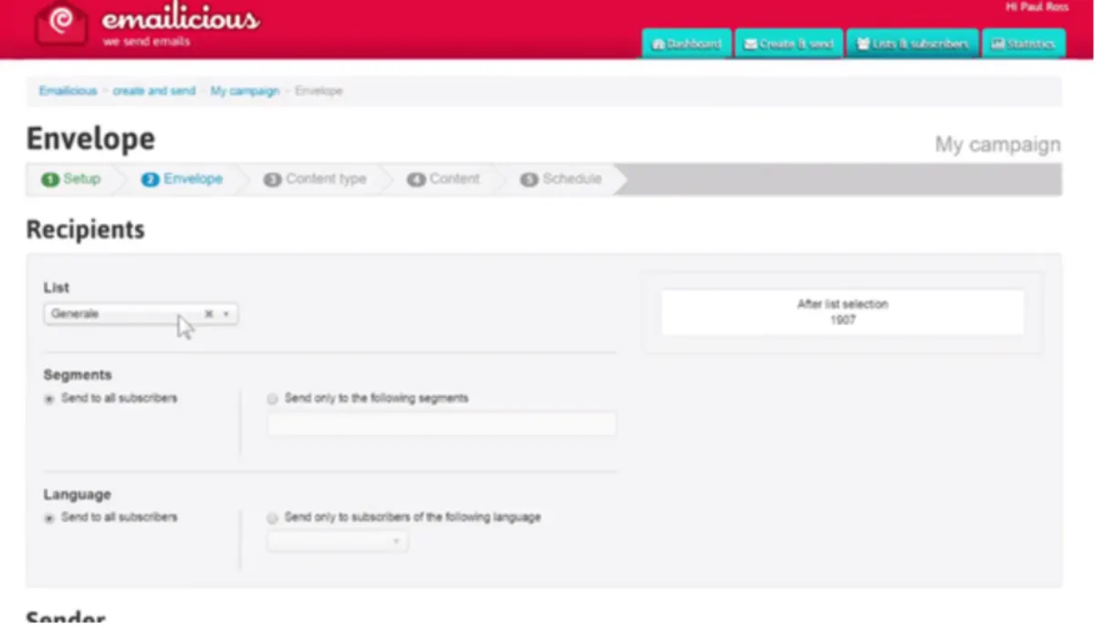 Notre avis sur Emailicious : un logiciel d'emailing et newsletters (marketing par email) à découvrir