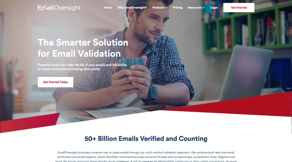 Interface EmailOversight : fonctionnalités, prix, alternatives