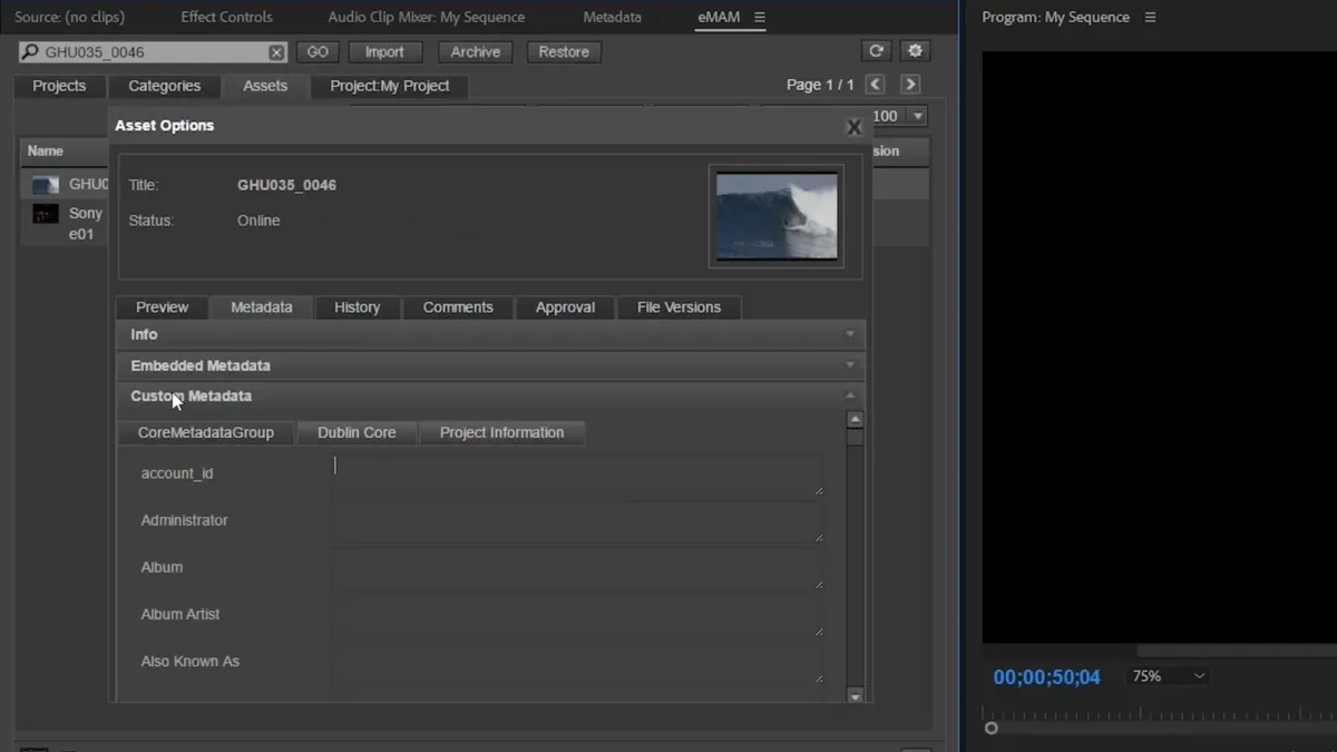 Interface eMAM: fonctionnalités, prix, alternatives