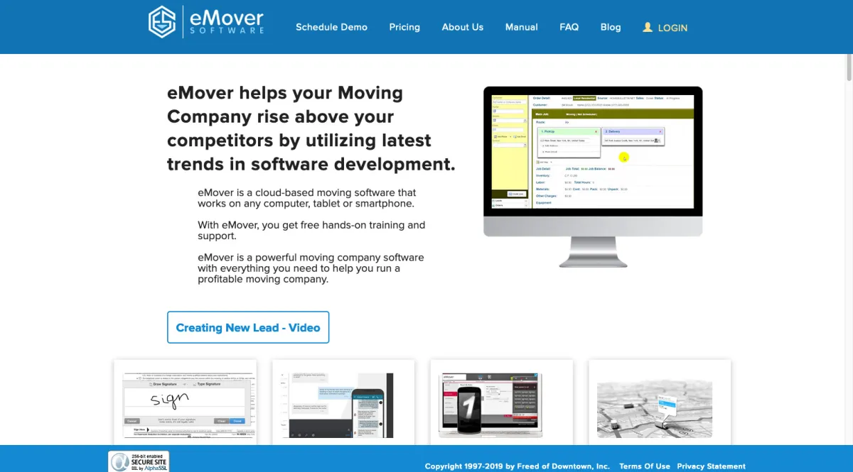 Interface Emoversoftware : fonctionnalités, prix, alternatives