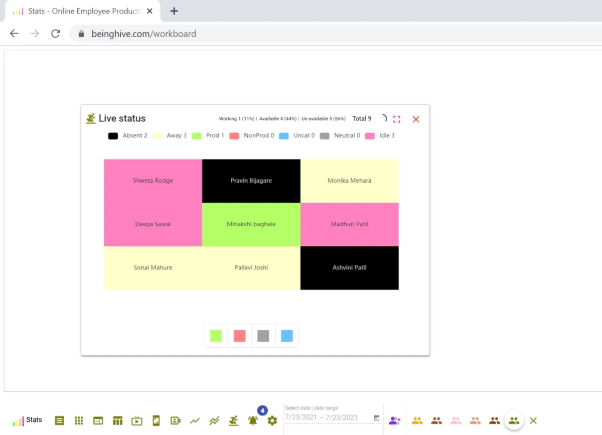 Interface Employee Monitoring Software: fonctionnalités, prix, alternatives