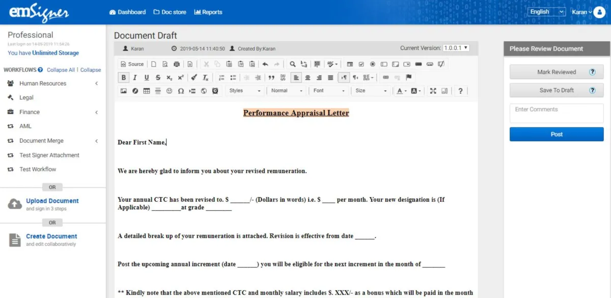 Notre avis sur emsigner : un logiciel de gestion de documents à découvrir