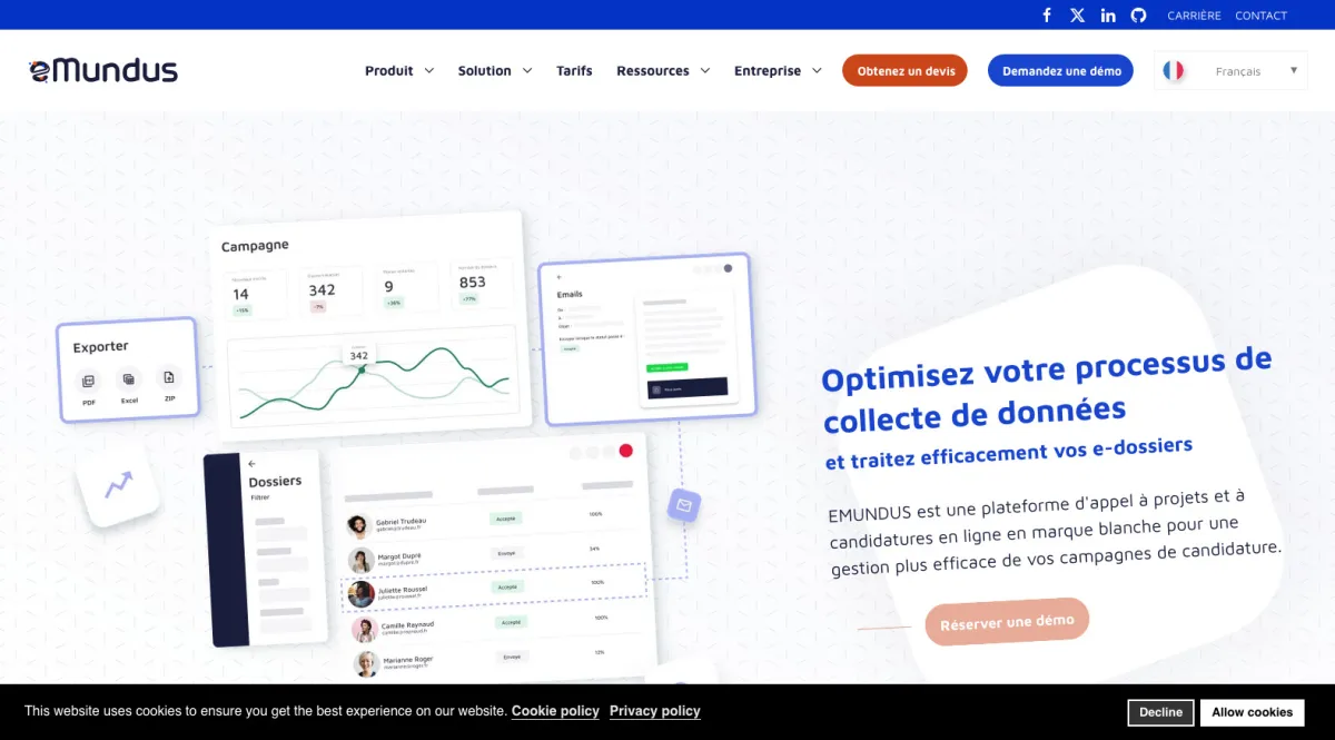Interface eMundus : fonctionnalités, prix, alternatives