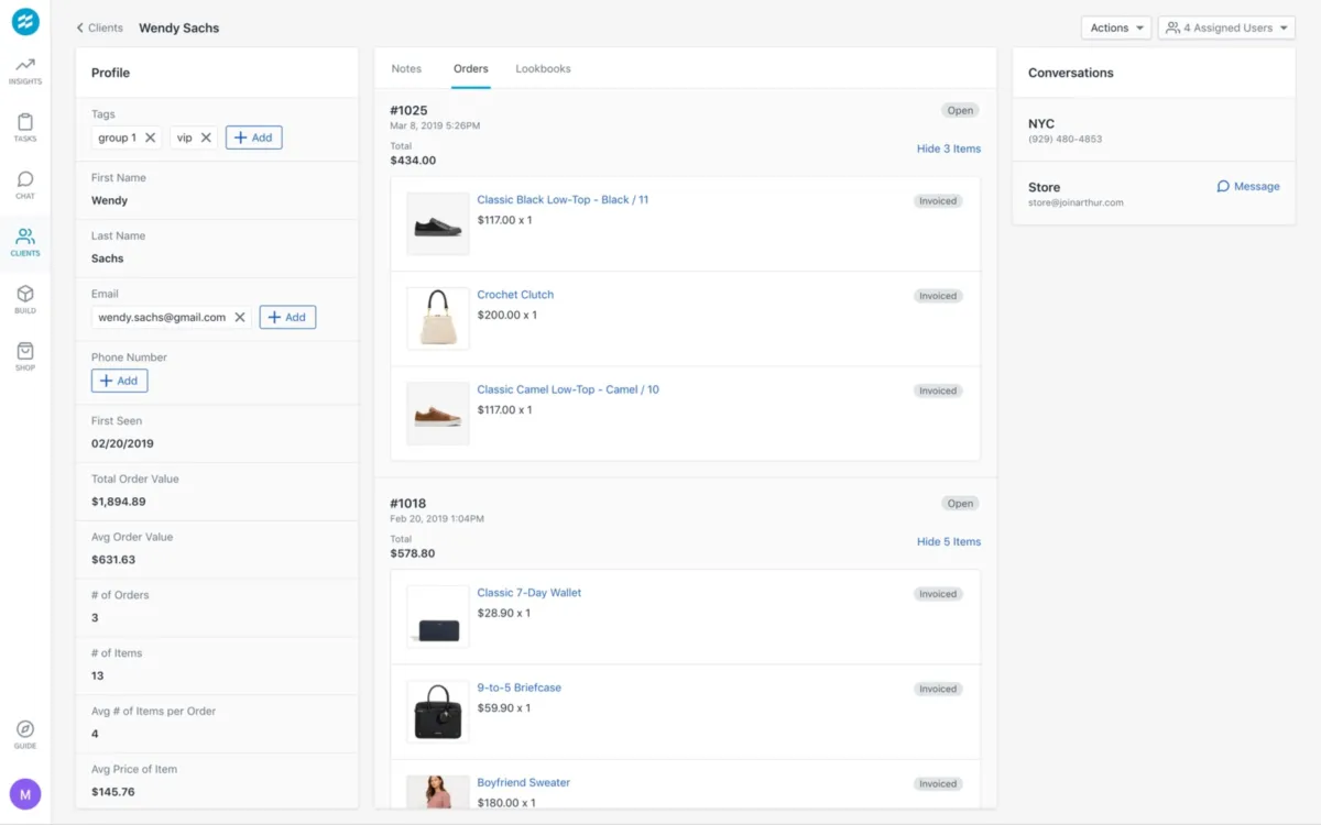 Interface Endear: fonctionnalités, prix, alternatives