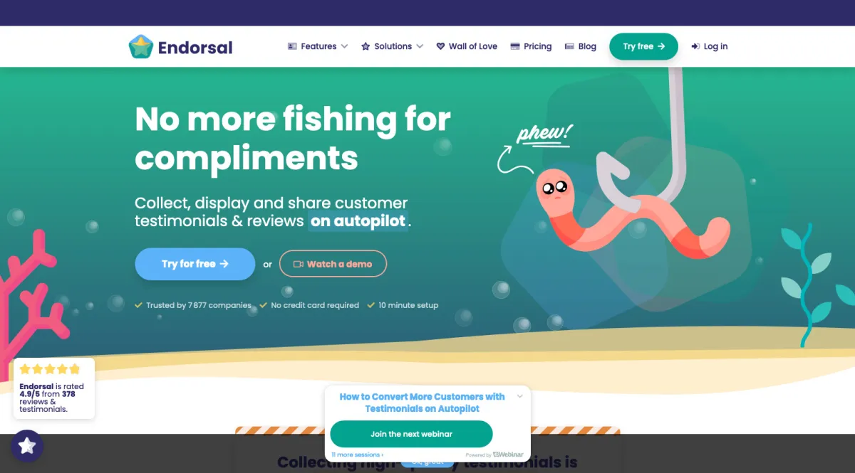 Interface Endorsal : fonctionnalités, prix, alternatives