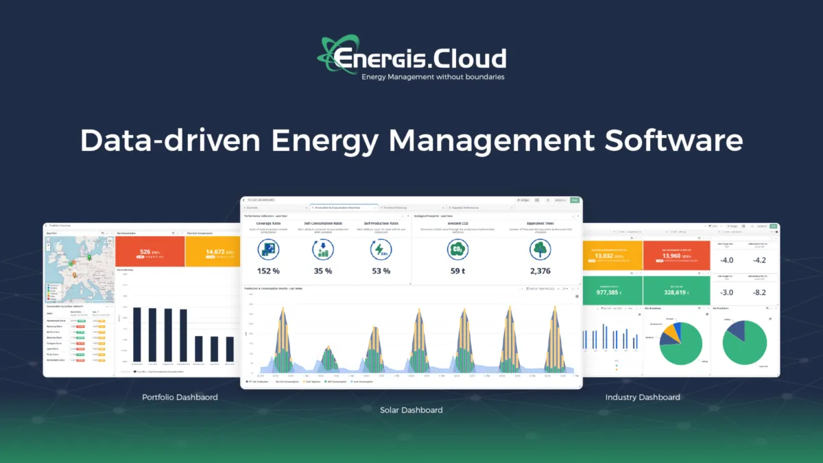 Notre avis sur Energis.Cloud : un logiciel de gestion énergétique (EMS: energy management system) à découvrir