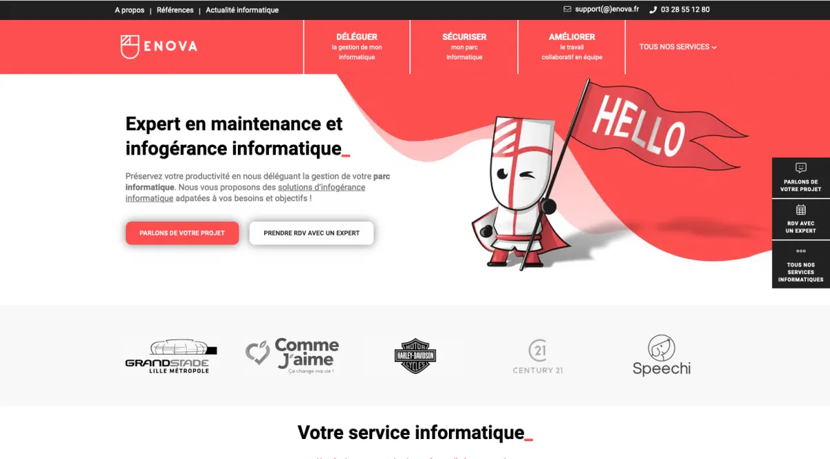 Interface Enova : fonctionnalités, prix, alternatives