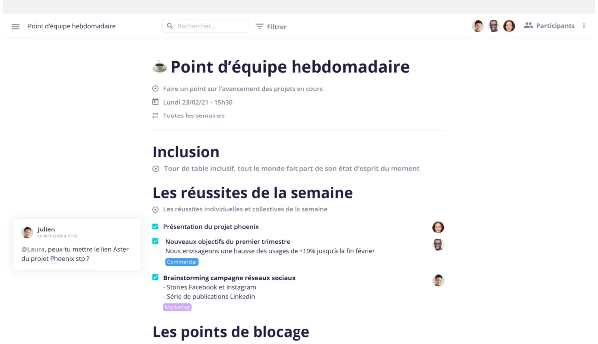 Notre avis sur Entr'UP : un logiciel de réunion à découvrir