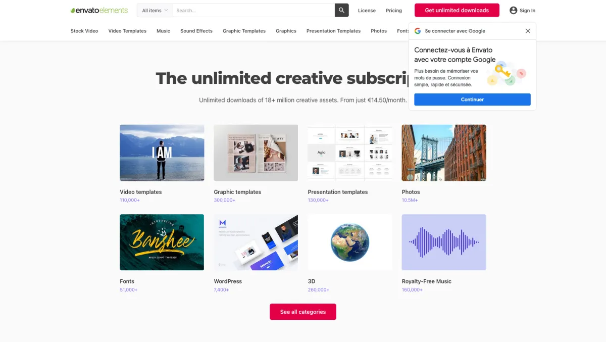 Envato Market: avis sur le template de site web: fonctionnalités, avantages, inconvénients et tarifs