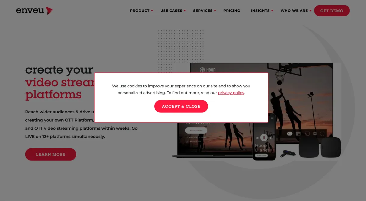 Interface Enveu : fonctionnalités, prix, alternatives Interface Enveu : fonctionnalités, prix, alternatives