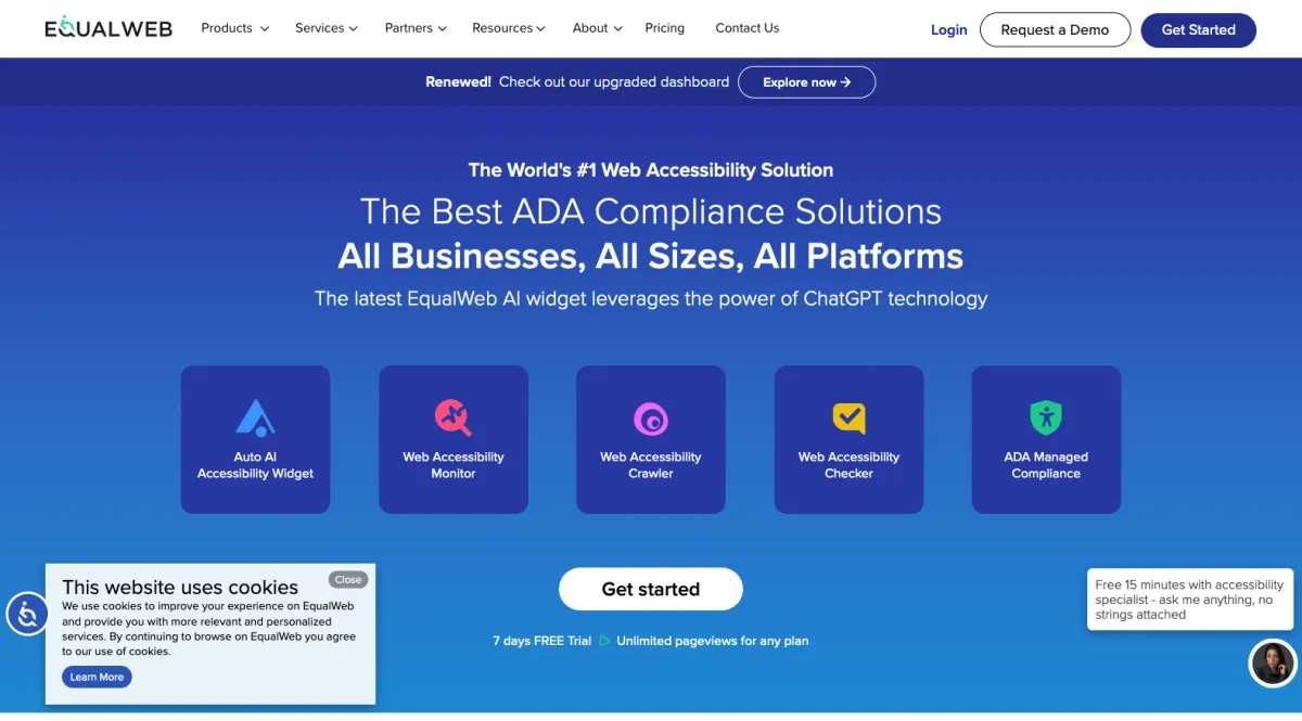 Interface EqualWeb : image, ergonomie, alternatives