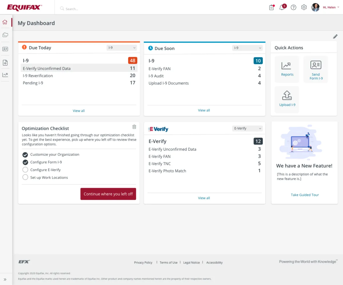 Interface Equifax: fonctionnalités, prix, alternatives