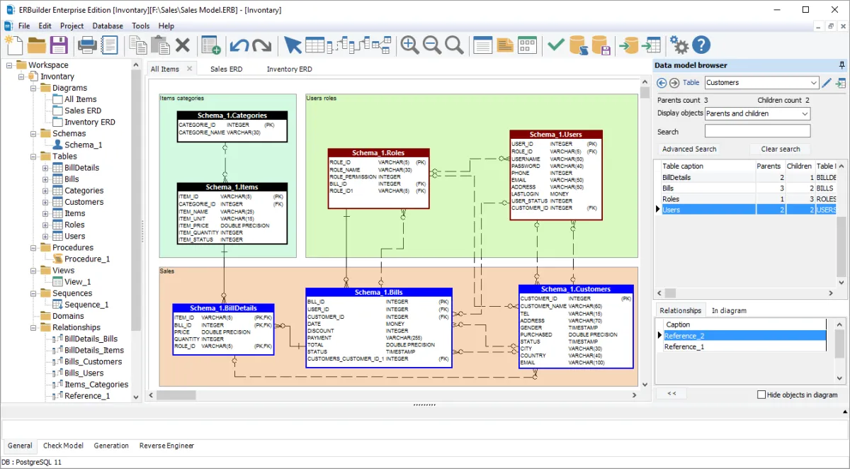 Notre avis sur ERBuilder Data Modeler : un logiciel de gestion de bases de données à découvrir Notre avis sur ERBuilder Data Modeler : un logiciel de gestion de bases de données à découvrir