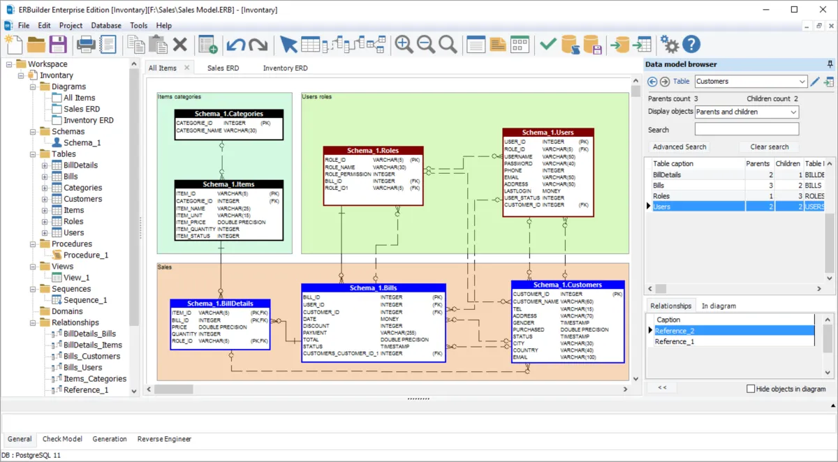 Notre avis sur ERBuilder : un logiciel de visualisation de données (data visualization) à découvrir Notre avis sur ERBuilder : un logiciel de visualisation de données (data visualization) à découvrir