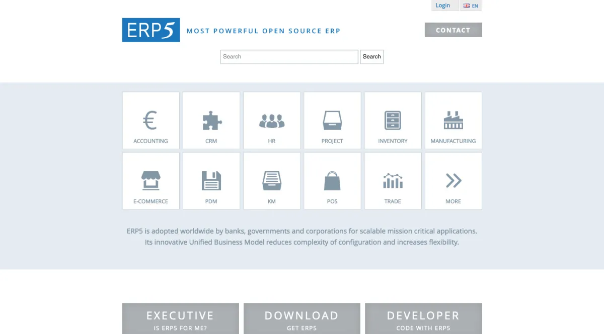 Interface ERP5 : image, ergonomie, alternatives