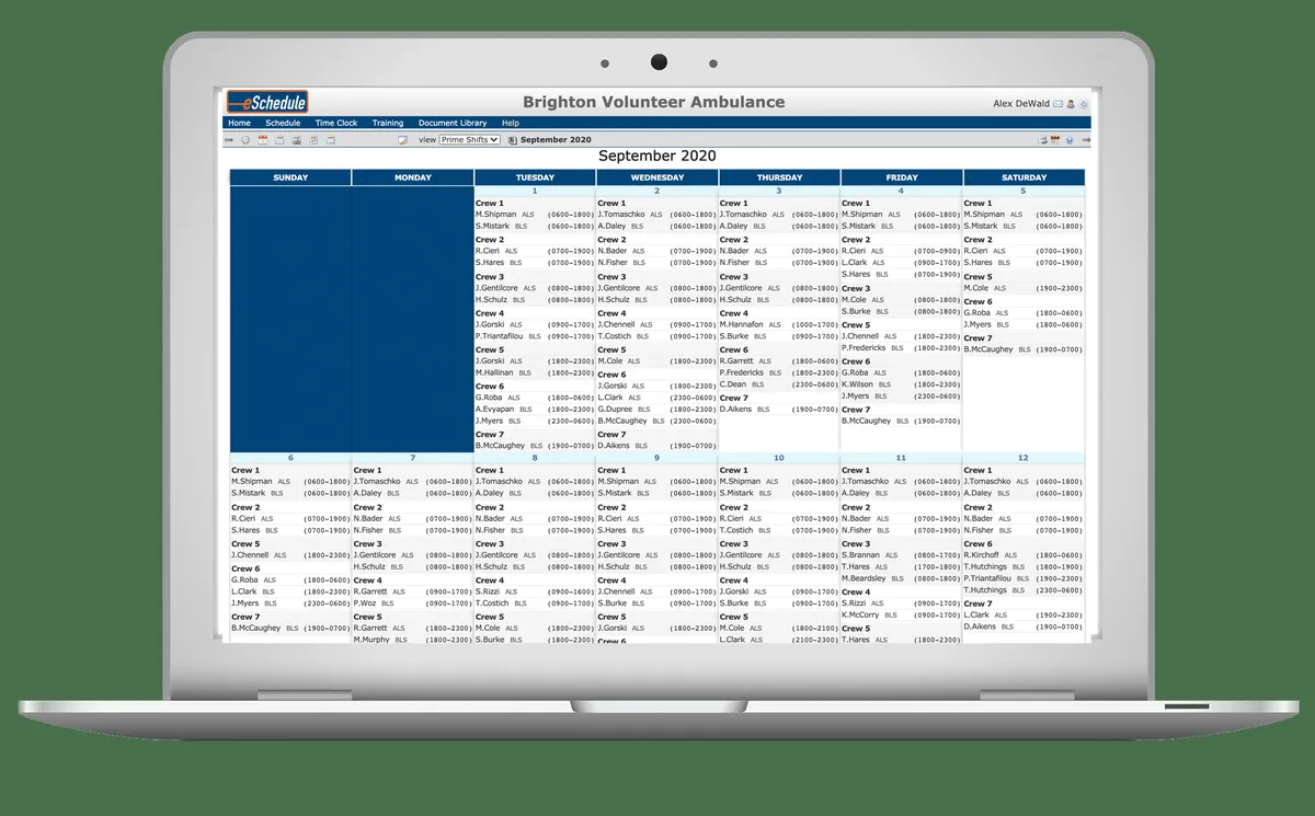 Notre avis sur eSchedule : un logiciel de planning du personnel à découvrir