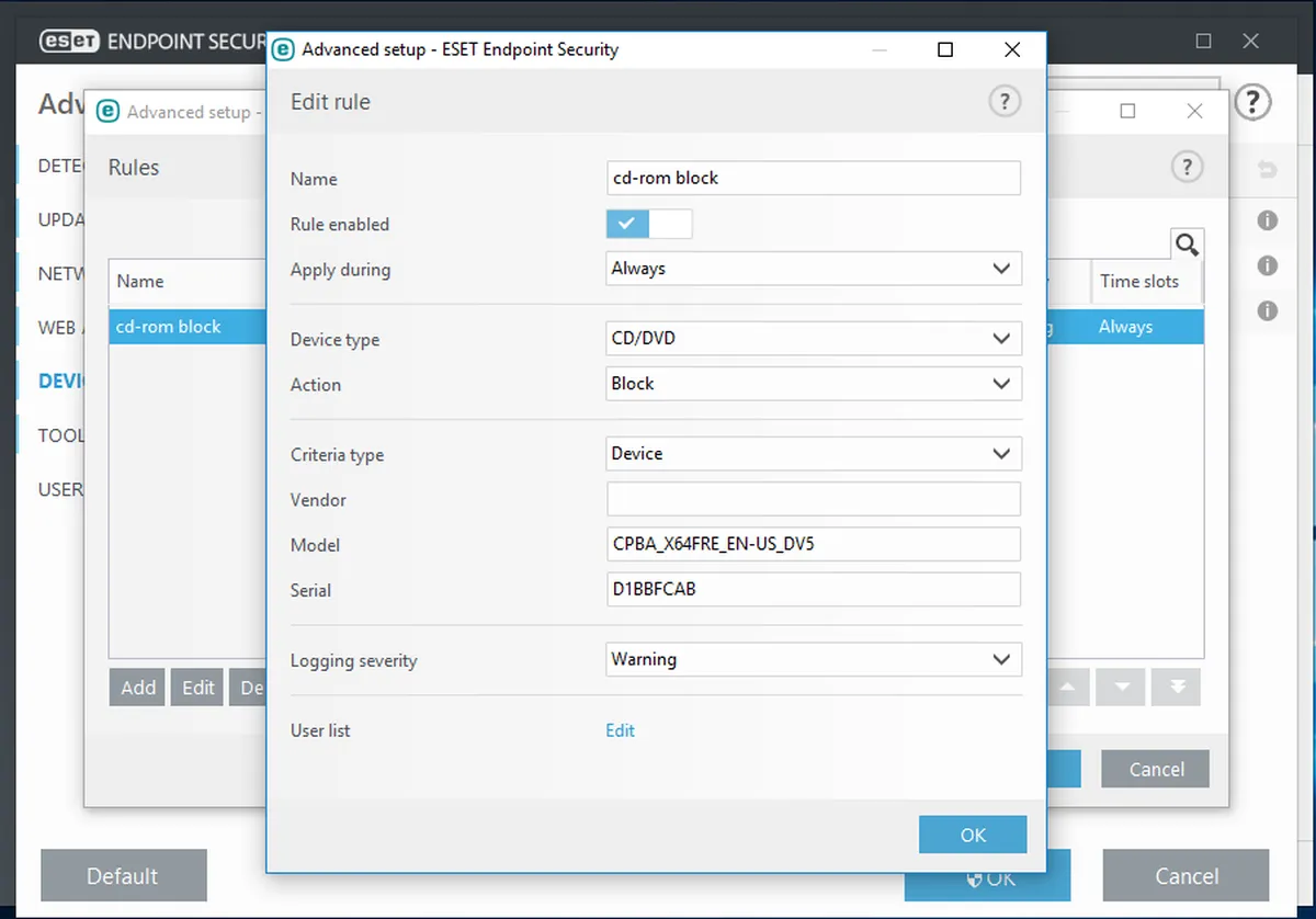 Interface Eset Endpoint Antivirus: image, ergonomie, alternatives Interface Eset Endpoint Antivirus: image, ergonomie, alternatives