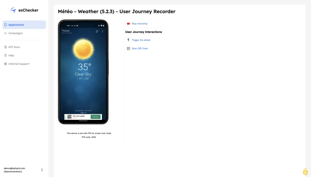Interface Eshard: fonctionnalités, prix, alternatives