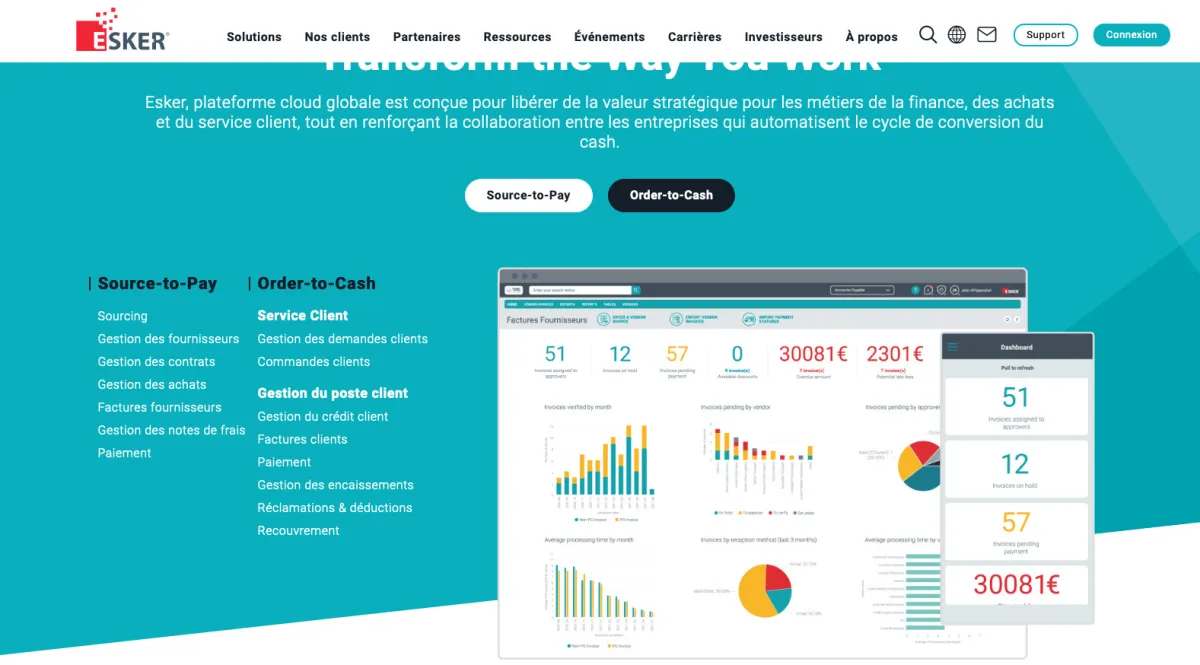 Interface Esker DeliveryWare : fonctionnalités, prix, alternatives Interface Esker DeliveryWare : fonctionnalités, prix, alternatives
