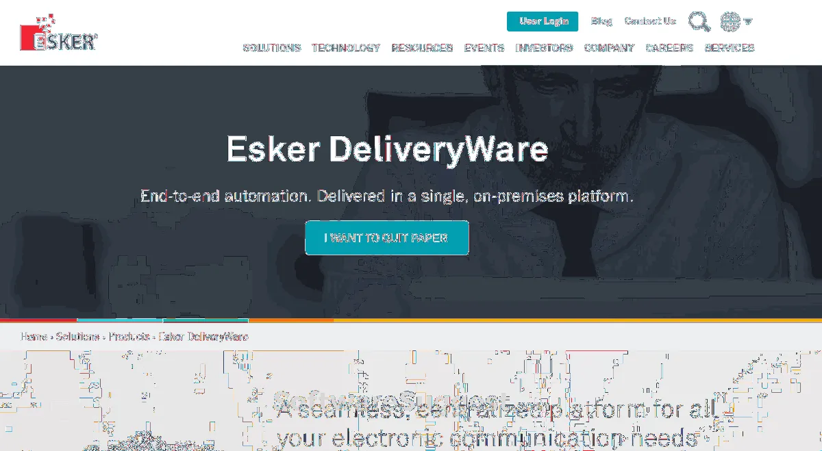 Notre avis sur Esker DeliveryWare : un logiciel de gestion de documents à découvrir Notre avis sur Esker DeliveryWare : un logiciel de gestion de documents à découvrir