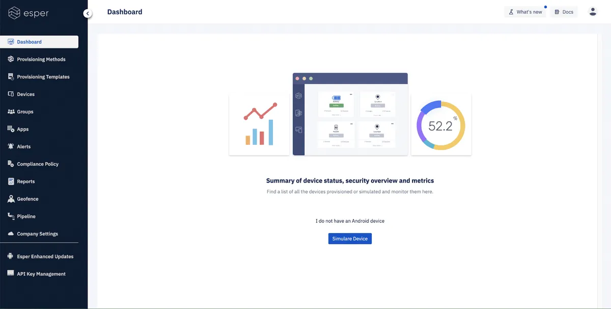 Interface Esper: image, ergonomie, alternatives