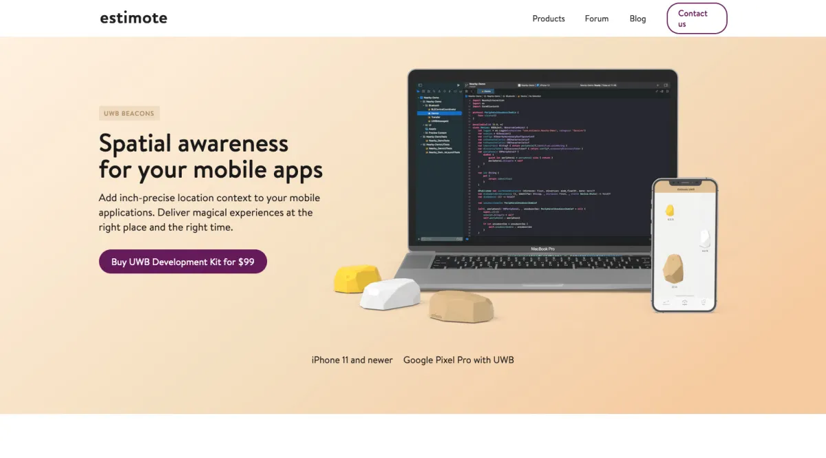 Interface Estimote : fonctionnalités, prix, alternatives