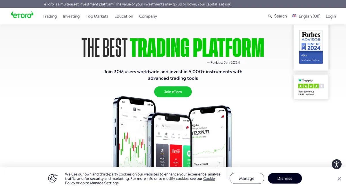 Notre avis sur eToro : un logiciel de gestion de courtage à découvrir Notre avis sur eToro : un logiciel de gestion de courtage à découvrir