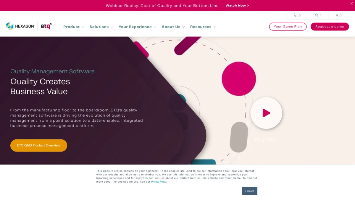 Interface EtQ : image, ergonomie, alternatives