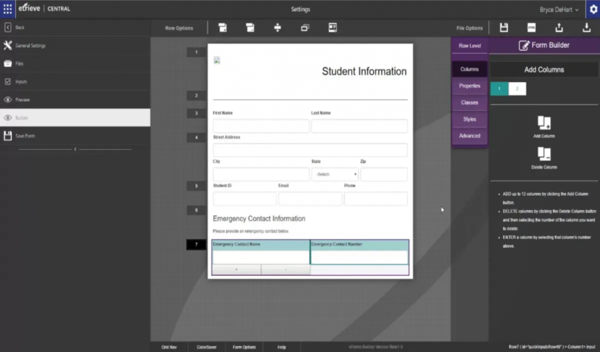 Interface Etrieve: fonctionnalités, prix, alternatives
