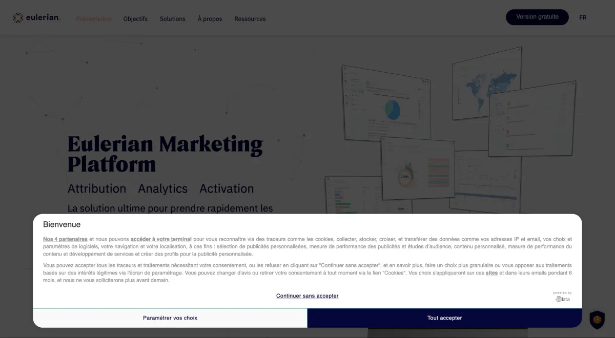 Interface Eulerian : fonctionnalités, prix, alternatives