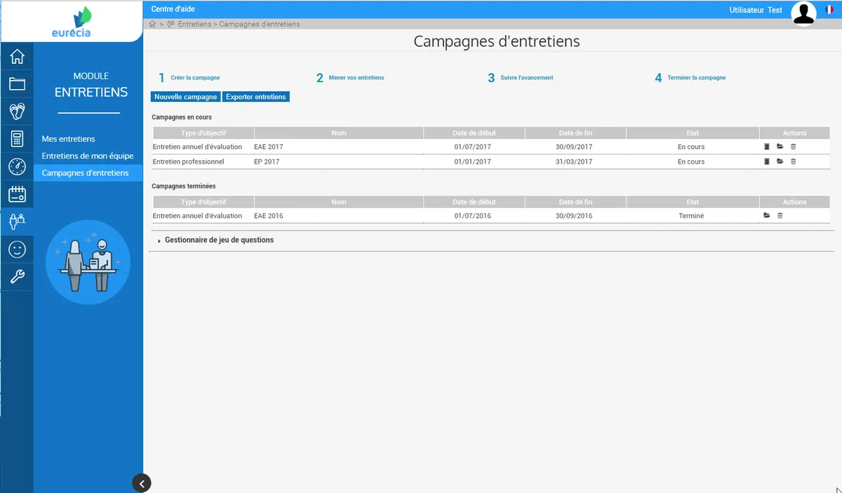 Notre avis sur Eurecia Competences : un logiciel de gestion des talents à découvrir
