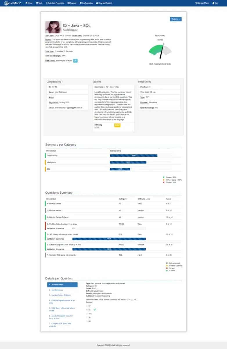 Evalart: avis sur le logiciel de recrutement: fonctionnalités, avantages, inconvénients et tarifs Evalart: avis sur le logiciel de recrutement: fonctionnalités, avantages, inconvénients et tarifs