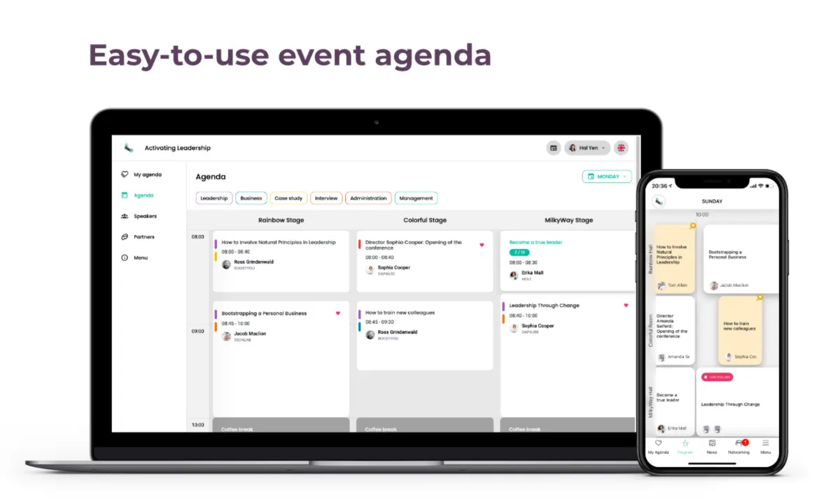 Interface Eventee: fonctionnalités, prix, alternatives Interface Eventee: fonctionnalités, prix, alternatives