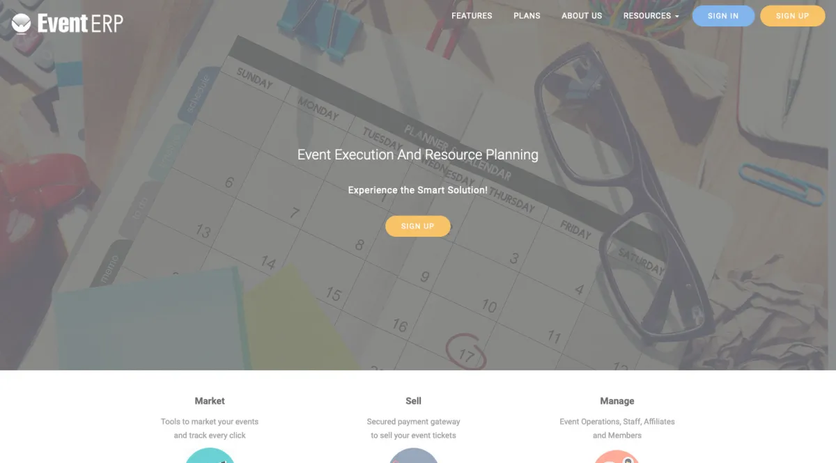 Interface EventERP : fonctionnalités, prix, alternatives