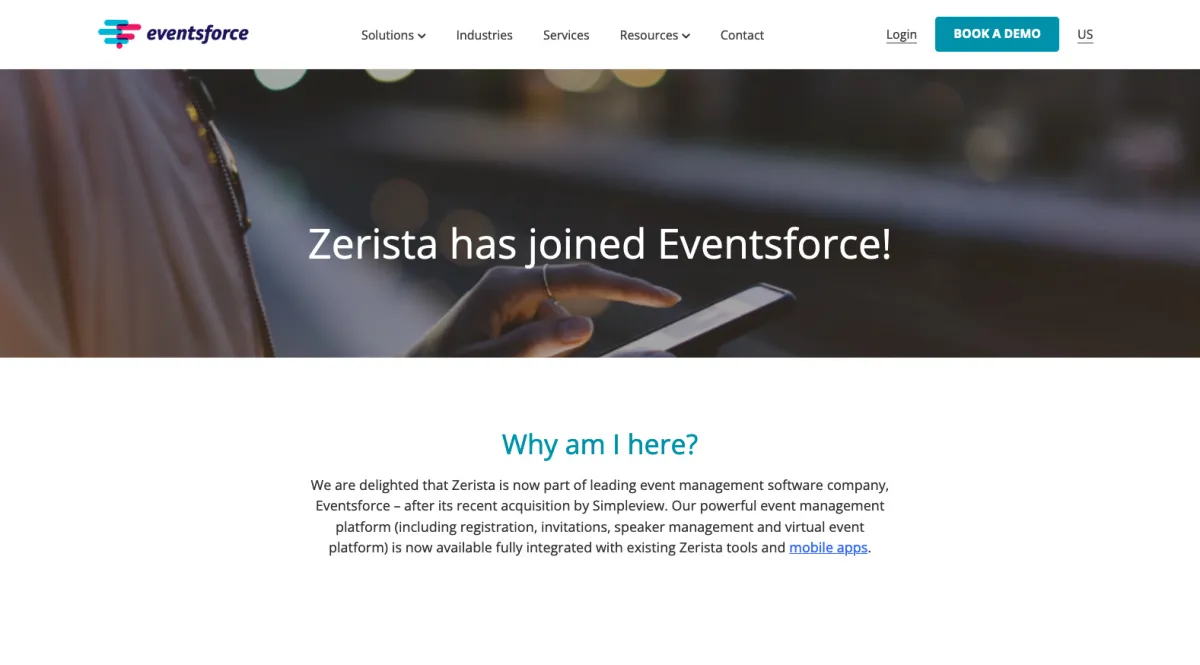 Interface Eventsforce : fonctionnalités, prix, alternatives Interface Eventsforce : fonctionnalités, prix, alternatives