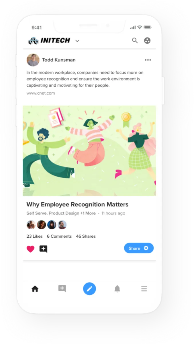 Interface EveryoneSocial: fonctionnalités, prix, alternatives