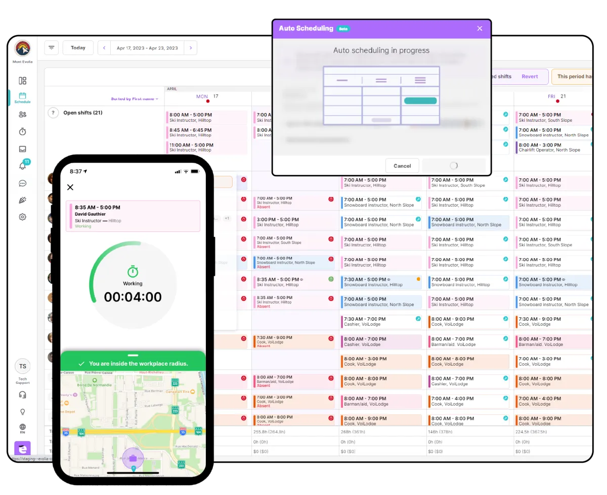Notre avis sur Evolia : un logiciel de planning à découvrir