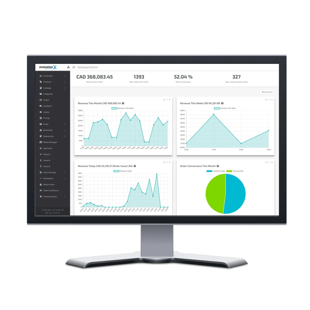Notre avis sur EvolutionX : un logiciel e-Commerce à découvrir