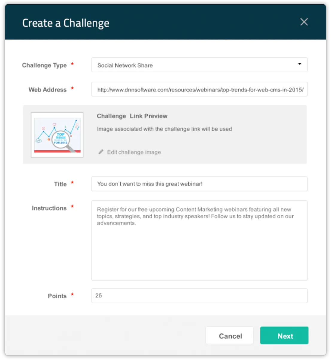 Comparez les fonctionnalités, avis utilisateurs et prix de nombreux logiciels de customer advocacy / clients ambassadeurs comme Evoq Engage 