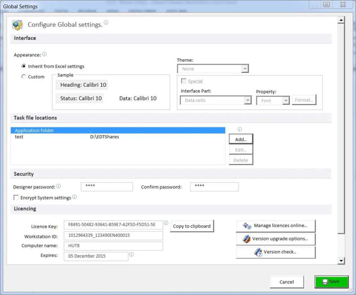 Interface Excel Database Tasks: image, ergonomie, alternatives Interface Excel Database Tasks: image, ergonomie, alternatives
