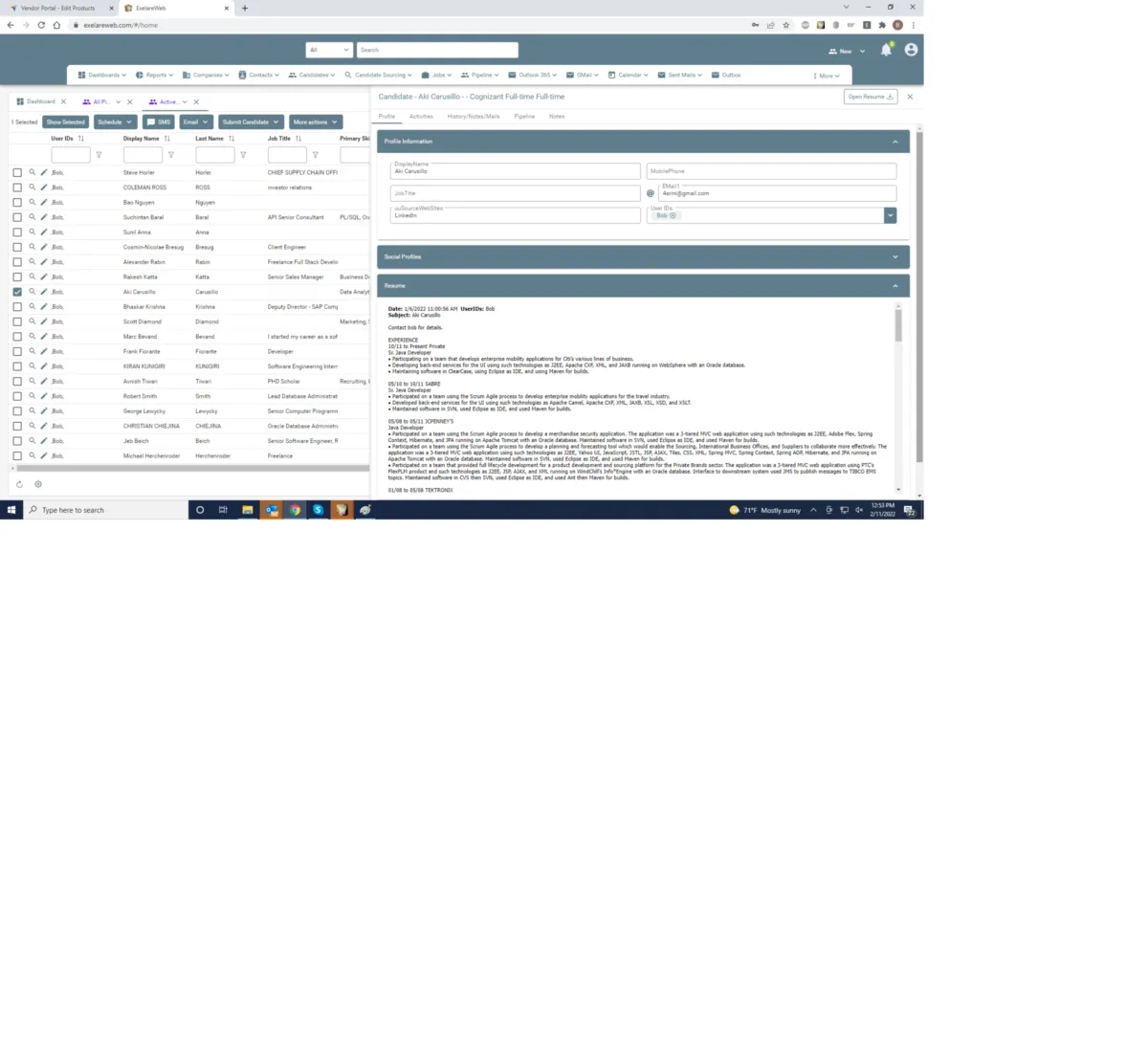 Interface Exelare: fonctionnalités, prix, alternatives