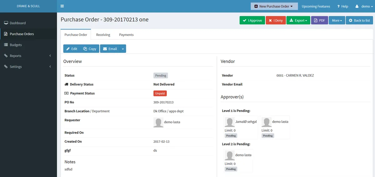 Notre avis sur Expeni : un logiciel d'approvisionnement (procurement) à découvrir