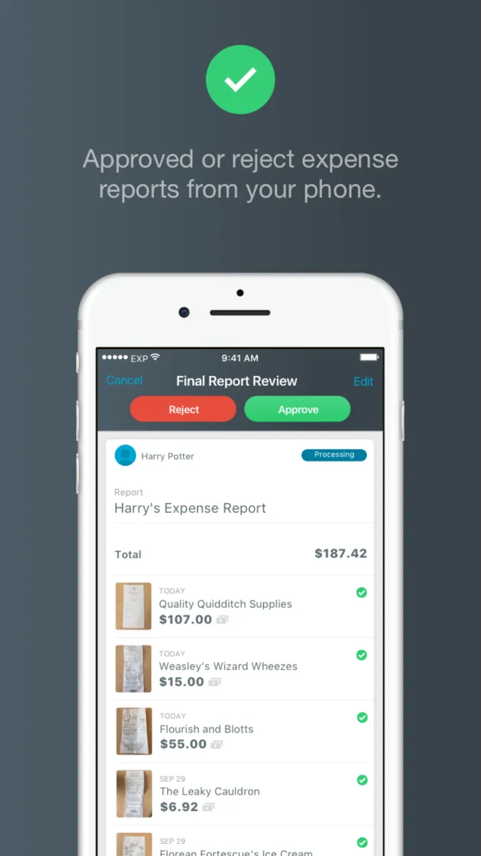 Interface Expensify: image, ergonomie, alternatives