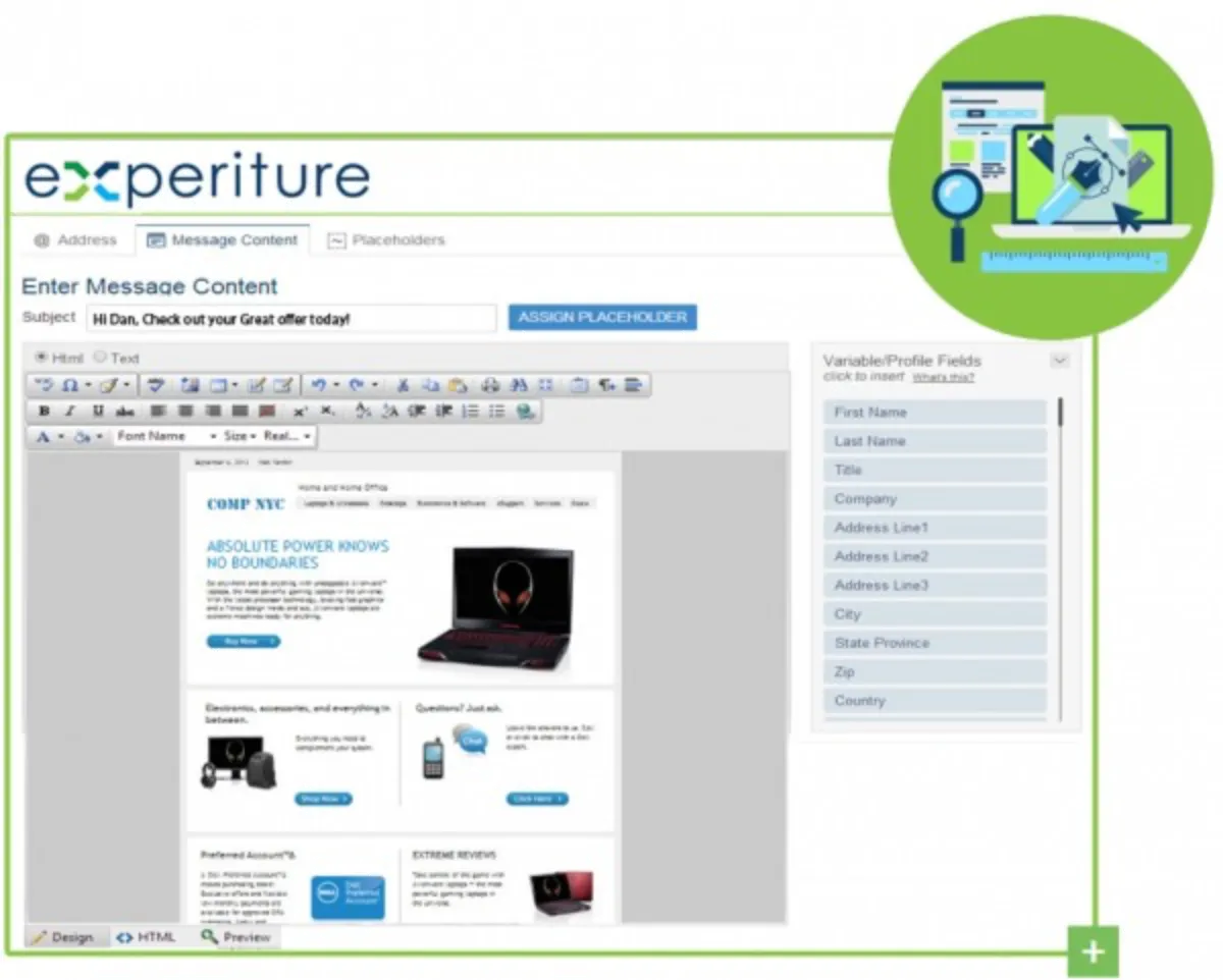 Notre avis sur Experiture Marketing Platform : un logiciel de marketing automation à découvrir