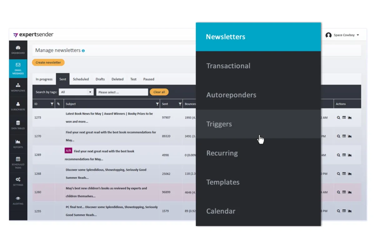 Notre avis sur Expertsender : un logiciel d'emailing et newsletters (marketing par email) à découvrir