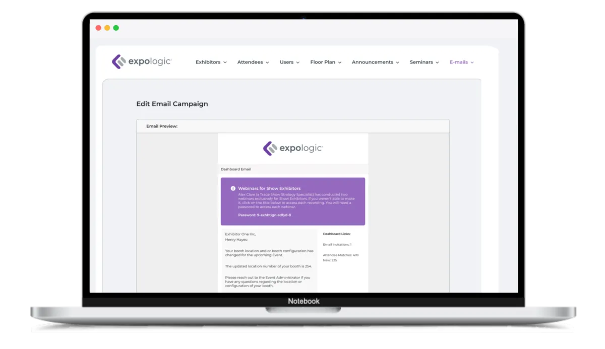 Notre avis sur Expo Logic : un logiciel de gestion d'événements à découvrir