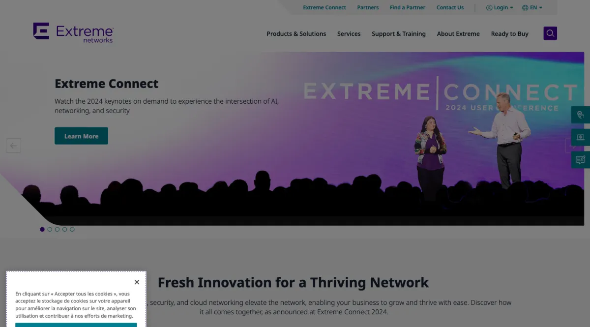 Notre avis sur Extreme Networks Network Access Control : un logiciel de contrôle d'accès au réseau (NAC) à découvrir